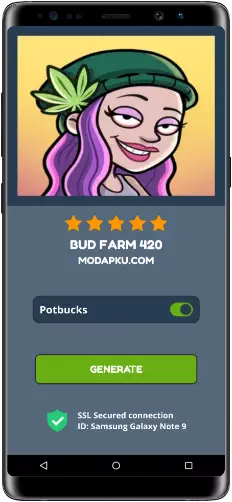 Bud Farm 420 MOD APK Screenshot