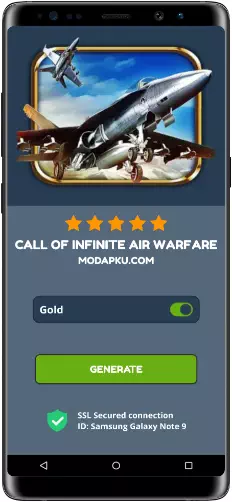 Call of Infinite Air Warfare MOD APK Screenshot