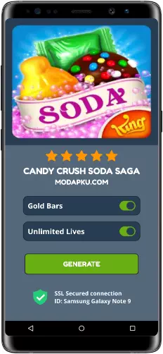 Candy Crush Soda Saga MOD APK Screenshot