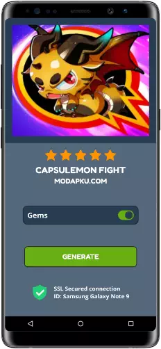 Capsulemon Fight MOD APK Screenshot