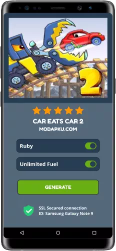 Car Eats Car 2 MOD APK Screenshot