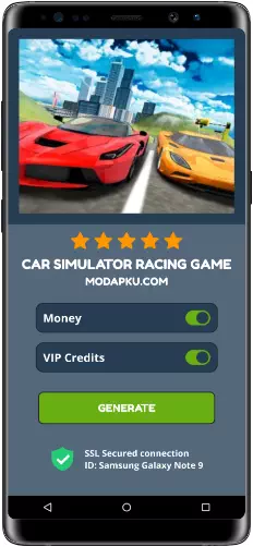 Car Simulator Racing Game MOD APK Screenshot