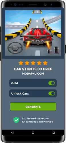 Car Stunts 3D Free MOD APK Screenshot