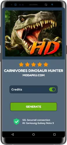 Carnivores Dinosaur Hunter MOD APK Screenshot