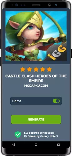 Castle Clash Heroes of the Empire MOD APK Screenshot