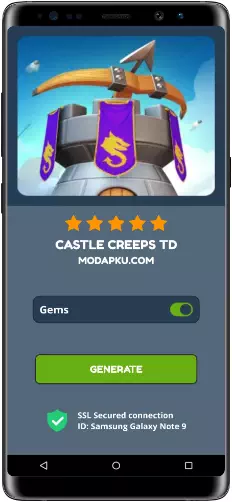 Castle Creeps TD MOD APK Screenshot
