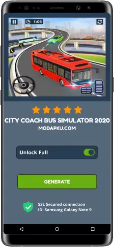 City Coach Bus Simulator 2020 MOD APK Screenshot