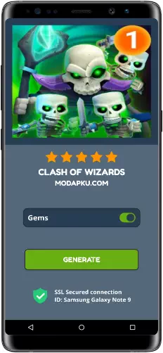 Clash of Wizards MOD APK Screenshot