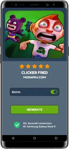 Clicker Fred MOD APK Screenshot