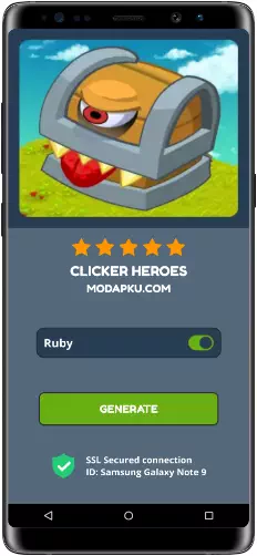 Clicker Heroes MOD APK Screenshot