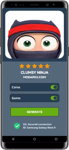 Clumsy Ninja MOD APK Screenshot