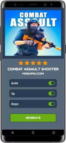 Combat Assault Shooter MOD APK Screenshot