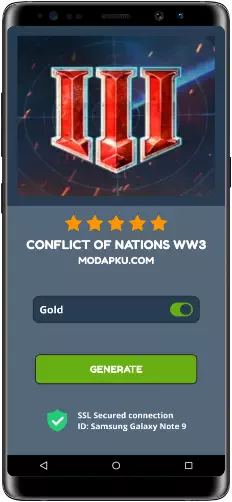 Conflict of Nations WW3 MOD APK Screenshot