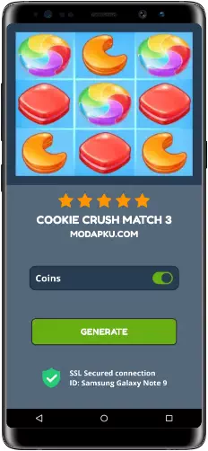Cookie Crush Match 3 MOD APK Screenshot