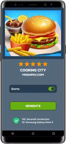 Cooking City MOD APK Screenshot