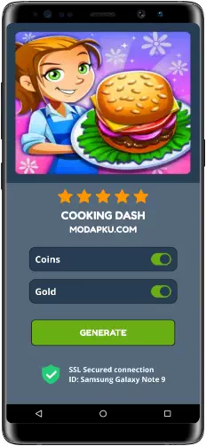 Cooking Dash MOD APK Screenshot