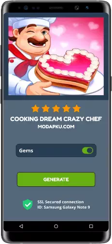 Cooking Dream Crazy Chef MOD APK Screenshot