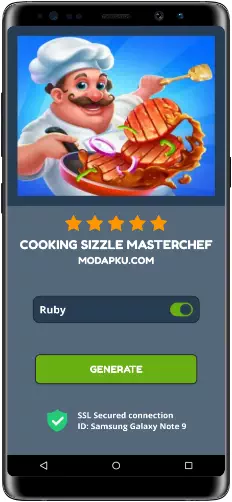 Cooking Sizzle MasterChef MOD APK Screenshot