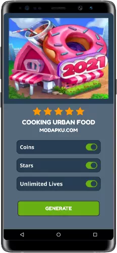 Cooking Urban Food MOD APK Screenshot