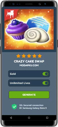 Crazy Cake Swap MOD APK Screenshot