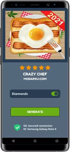 Crazy Chef MOD APK Screenshot