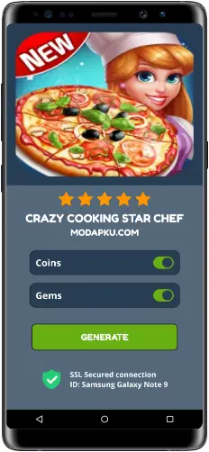 Crazy Cooking Star Chef MOD APK Screenshot