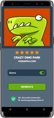 Crazy Dino Park MOD APK Screenshot