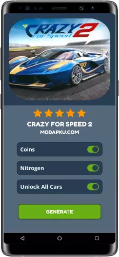Crazy for Speed 2 MOD APK Screenshot