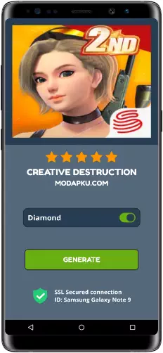 Creative Destruction MOD APK Screenshot