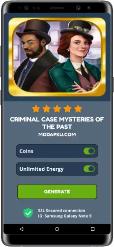 Criminal Case Mysteries of The Past MOD APK Screenshot