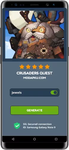 Crusaders Quest MOD APK Screenshot