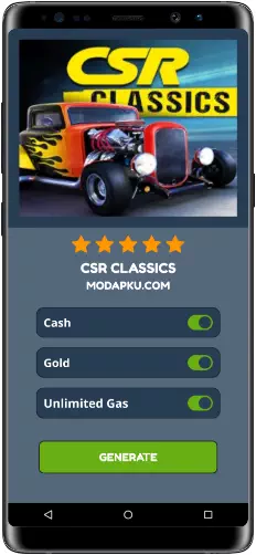 CSR Classics MOD APK Screenshot