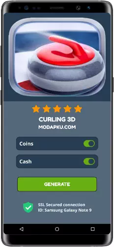 Curling 3D MOD APK Screenshot