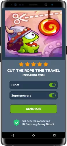 Cut the Rope Time Travel MOD APK Screenshot