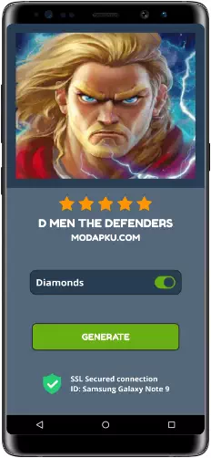 D MEN The Defenders MOD APK Screenshot