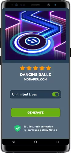 Dancing Ballz MOD APK Screenshot