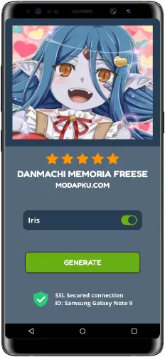 DanMachi MEMORIA FREESE MOD APK Screenshot