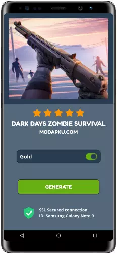 Dark Days Zombie Survival MOD APK Screenshot