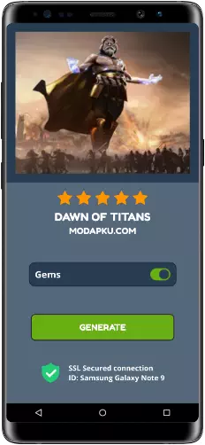 Dawn of Titans MOD APK Screenshot