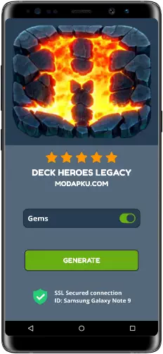Deck Heroes Legacy MOD APK Screenshot