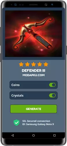 Defender III MOD APK Screenshot