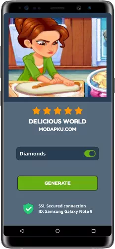 Delicious World MOD APK Screenshot