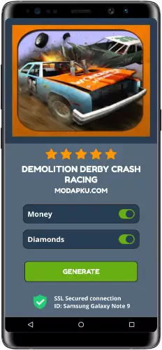 Demolition Derby Crash Racing MOD APK Screenshot