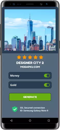 Designer City 2 MOD APK Screenshot
