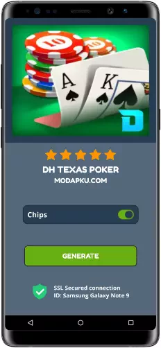 DH Texas Poker MOD APK Screenshot