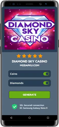 Diamond Sky Casino MOD APK Screenshot