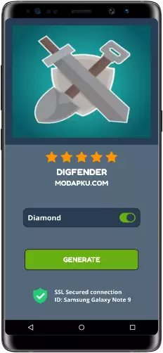 Digfender MOD APK Screenshot