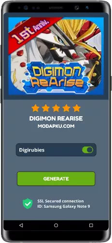 DIGIMON ReArise MOD APK Screenshot