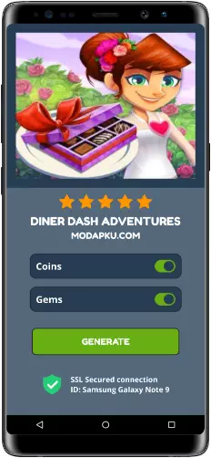 Diner DASH Adventures MOD APK Screenshot