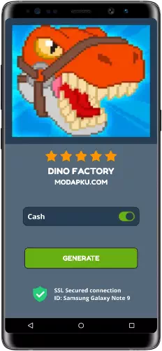 Dino Factory MOD APK Screenshot